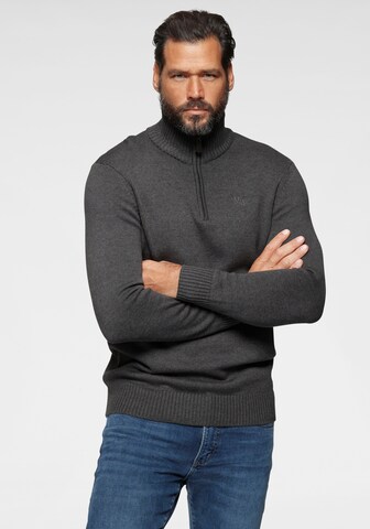 Man's World Pullover in Grau: Vorderseite