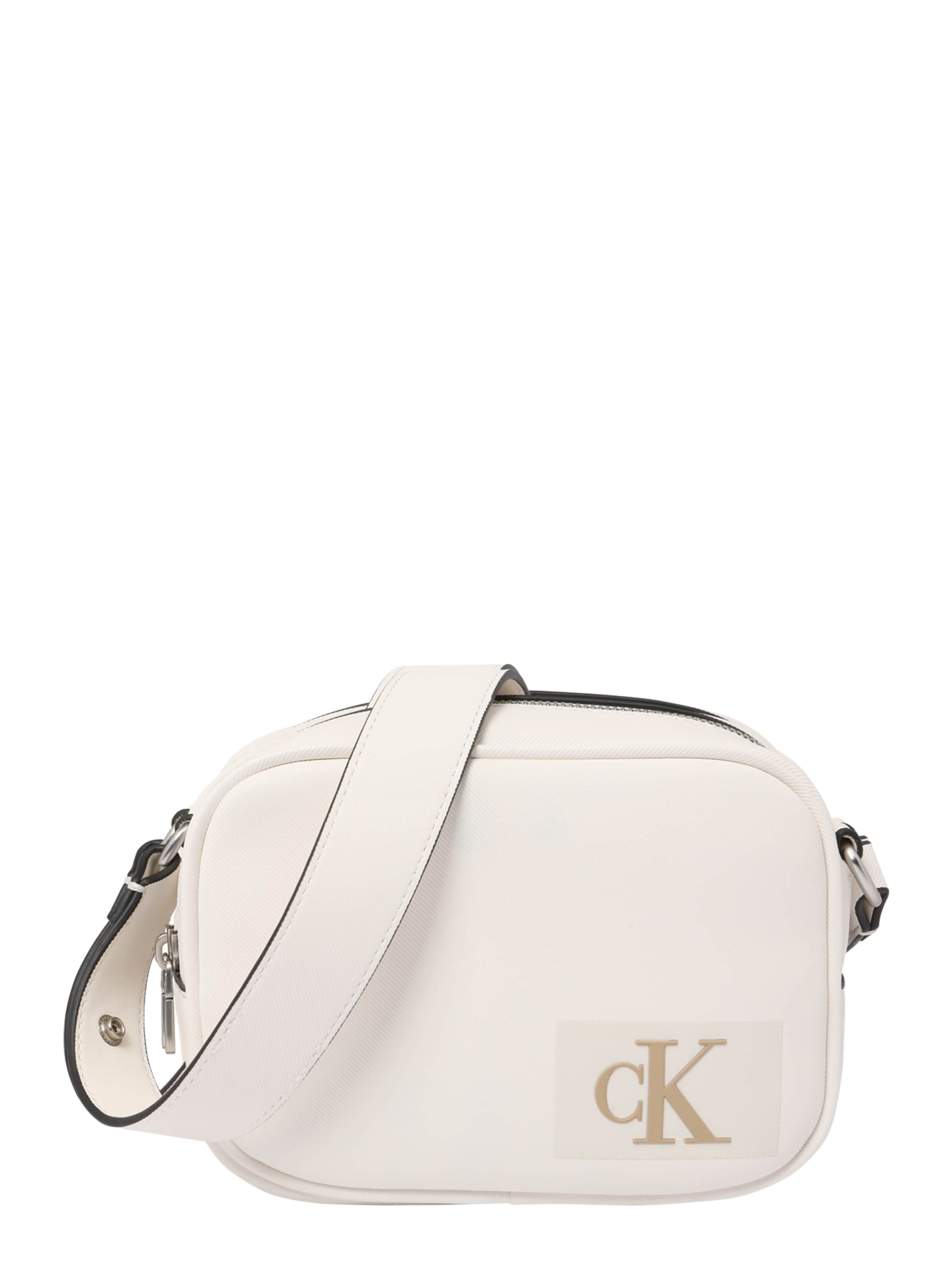 Calvin Klein Jeans Crossbody Bag in Beige: front