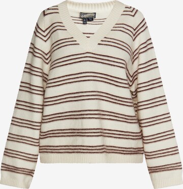 Pullover di DreiMaster Vintage in beige: frontale