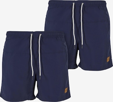 Urban Classics Swimming shorts in Blue: front