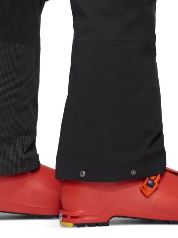 MAMMUT Loosefit Outdoorhose ‘Stoney HS’ in Schwarz