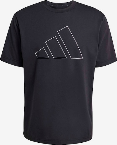 ADIDAS PERFORMANCE Toiminnallinen paita koossa M värissä musta / valkoinen, Tuotenäkymä