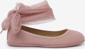 Ballerina 'Tulle Bow' di Pisamonas in rosa: frontale