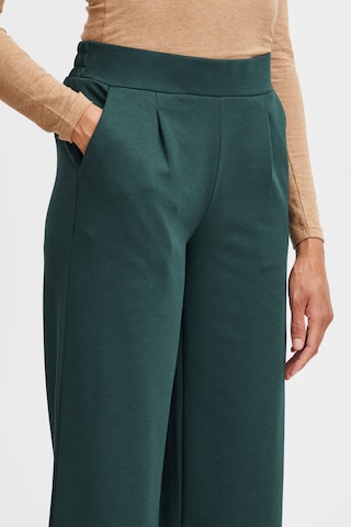 b.young Wide leg Broek 'Rizetta 2' in Groen