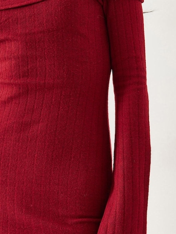 Bianco Lucci Jurk in Rood