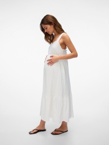 Robe 'VMMulrikke' Vero Moda Maternity en blanc