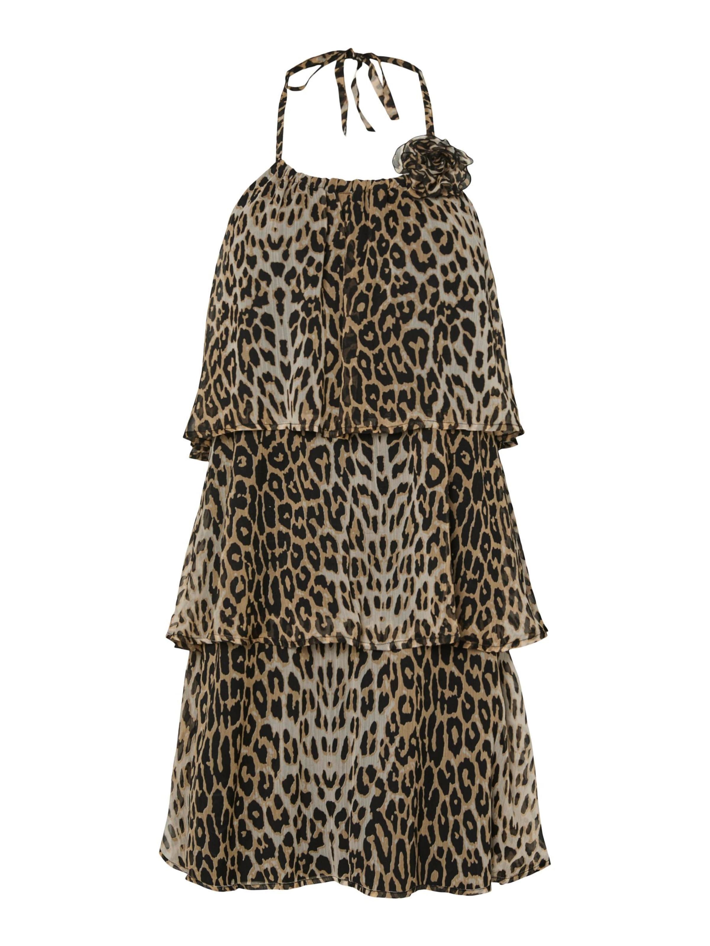 PIECES Coctailkjole i sort: forside