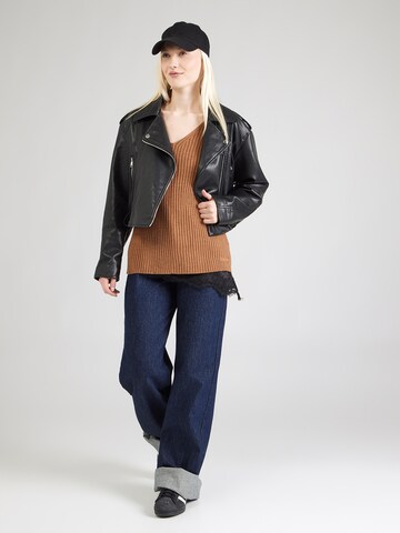 Calvin Klein Svetr 'BURAN' – hnědá