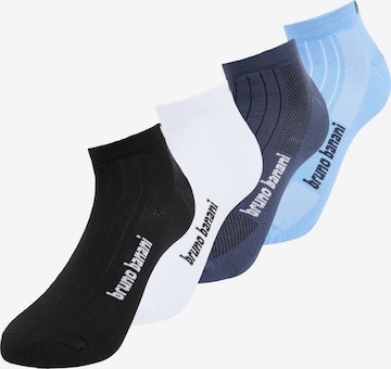 Chaussettes ' BRAY ' BRUNO BANANI en bleu : devant