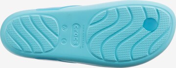 Tongs Crocs en bleu