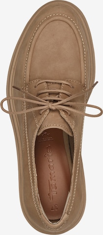 TAMARIS Lace-Up Shoes in Beige