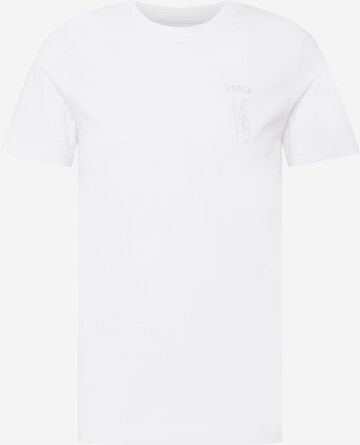 Maglietta di TOM TAILOR DENIM in bianco: frontale