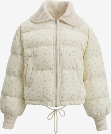 Veste d’hiver MYMO en beige : devant