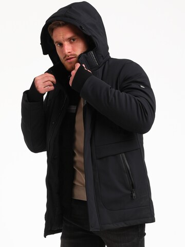 Gabbiano Winter Parka 'Technical Winter' in Black