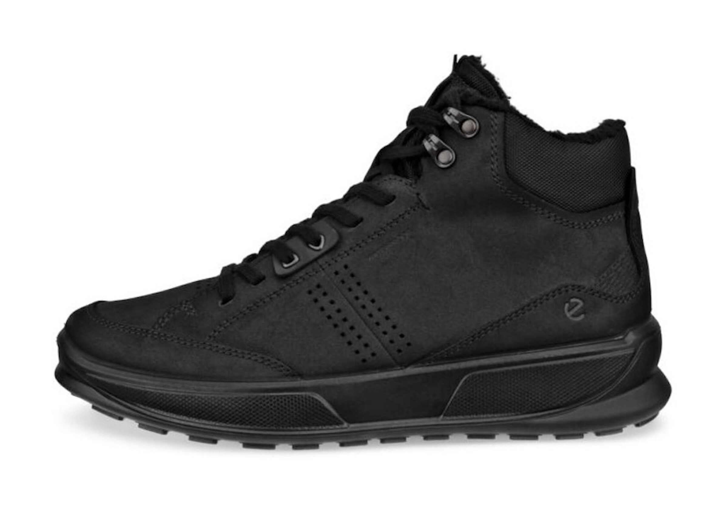 ECCO - Botas con cordones en negro