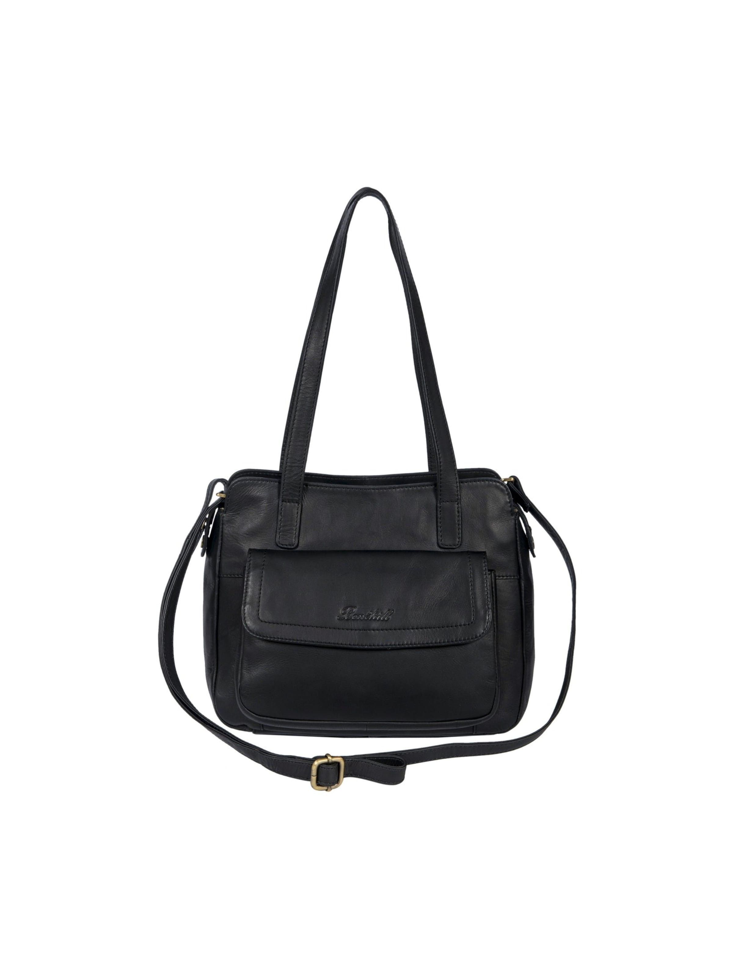 Benthill Handbag in Black: front