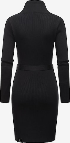 Ragwear Knitted dress 'Miyya' in Black