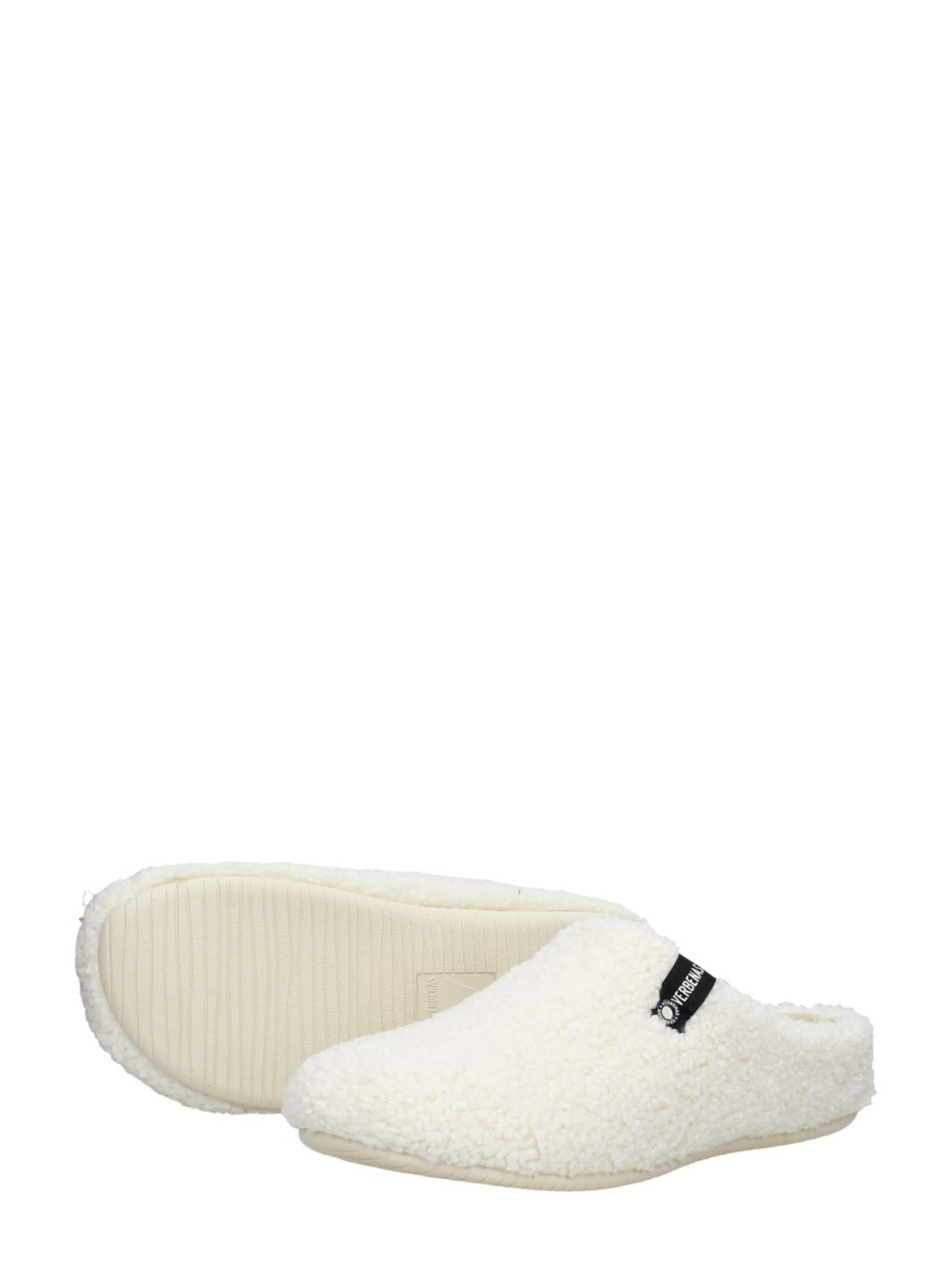 Pantoufle 'York' VERBENAS en blanc