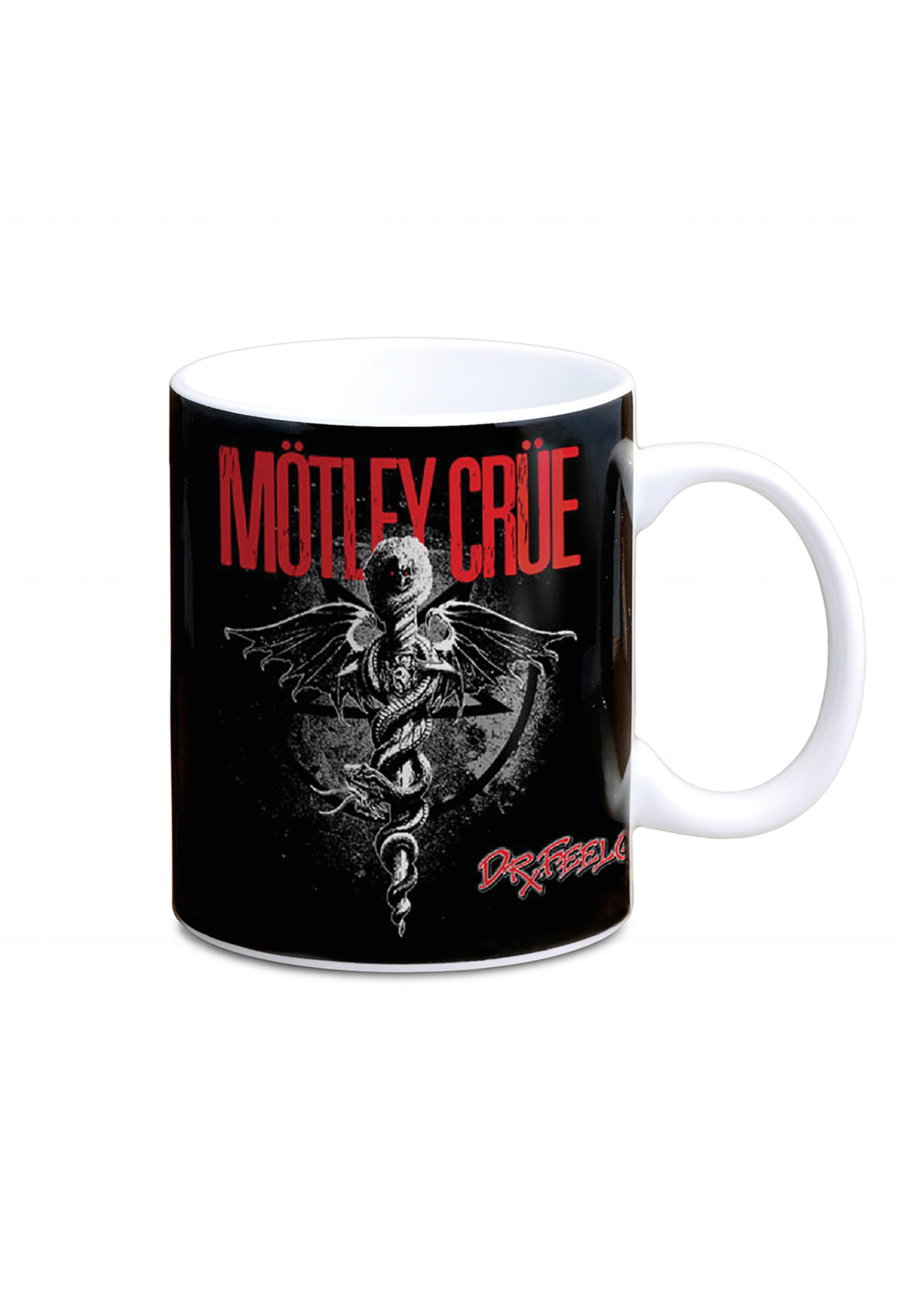 LOGOSHIRT Kop 'Mötley Crüe - Dr. Feelgood' in Gemengde kleuren: voorkant