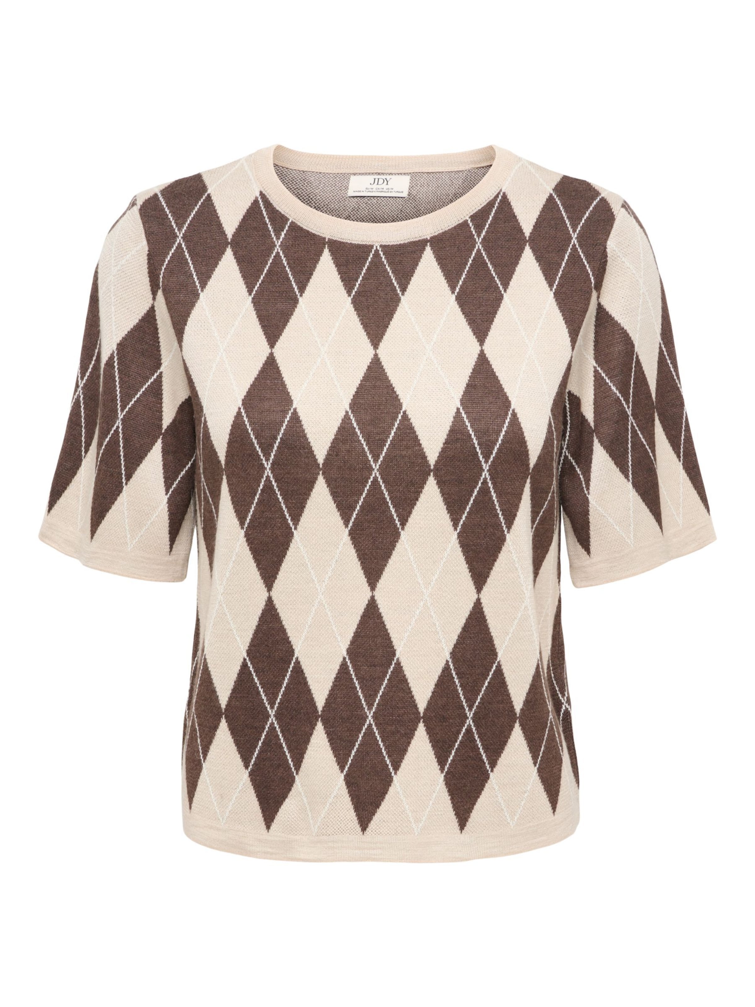 Pull-over 'JDYMAGGY' JDY en marron : devant