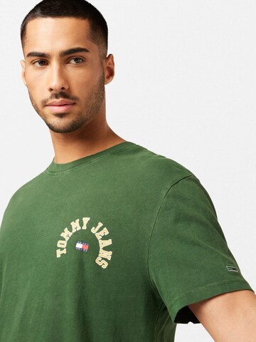 zaļš Tommy Jeans T-Krekls