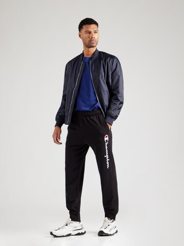 Champion Authentic Athletic Apparel Tapered Trousers in Black
