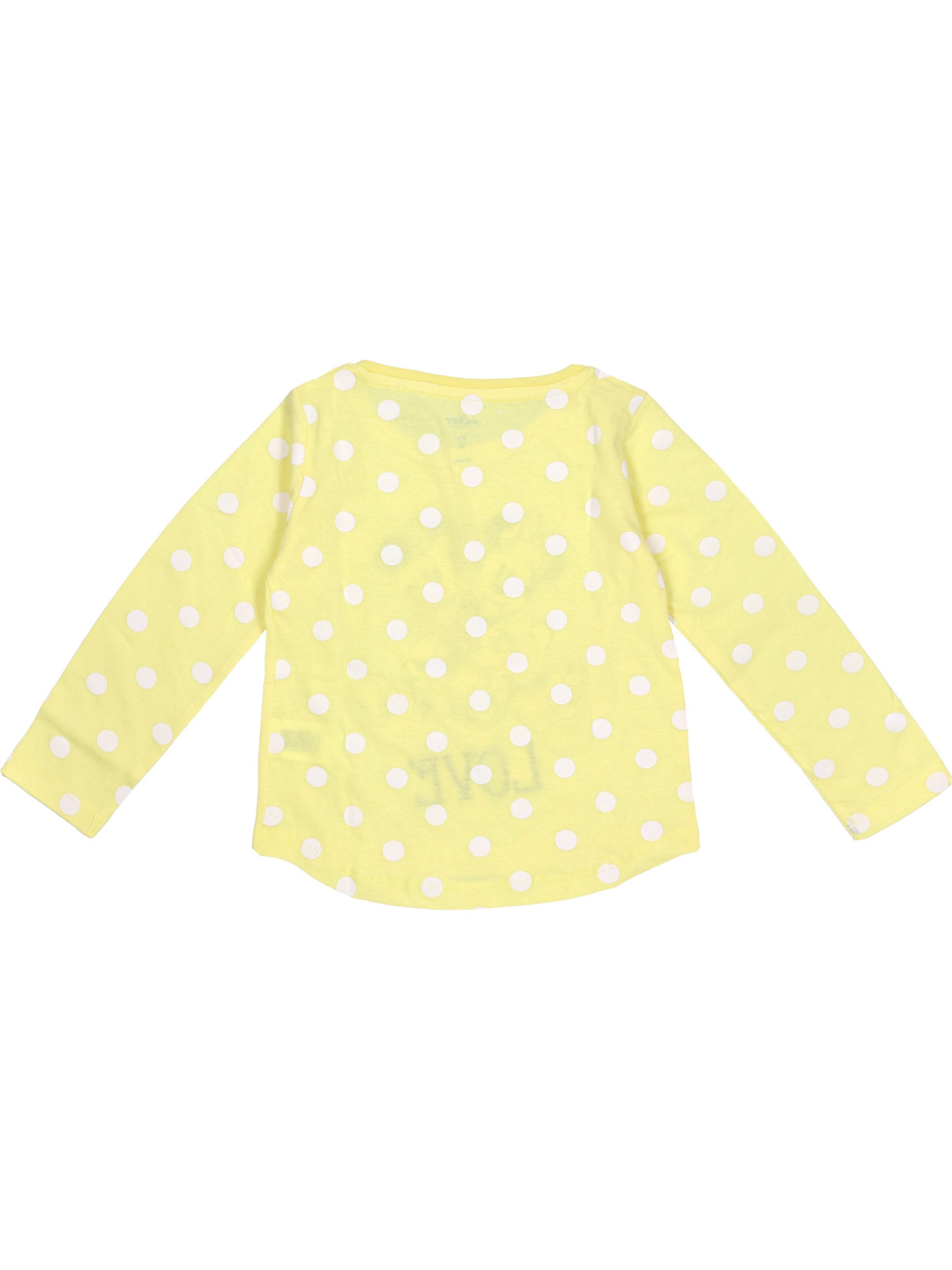 DISNEY Shirt 'Mickey & Minnie' in Gelb