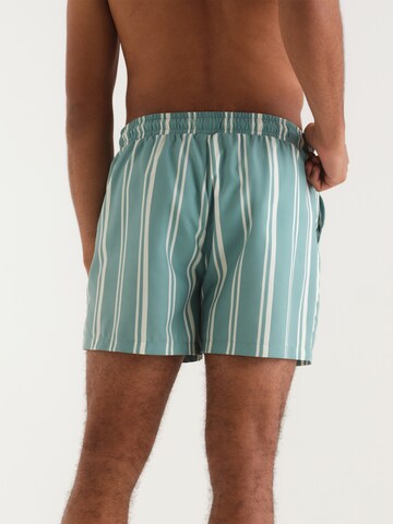 Shorts de bain 'Ilias' ABOUT YOU x Kevin Trapp en bleu