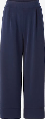 Wide Leg Pantalon à pince Rich & Royal en bleu : devant