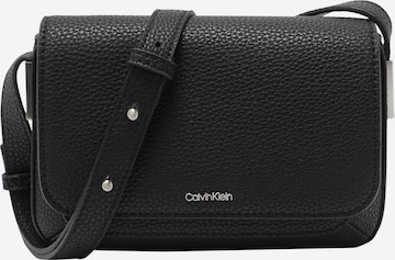 Calvin Klein Schoudertas in Zwart: voorkant