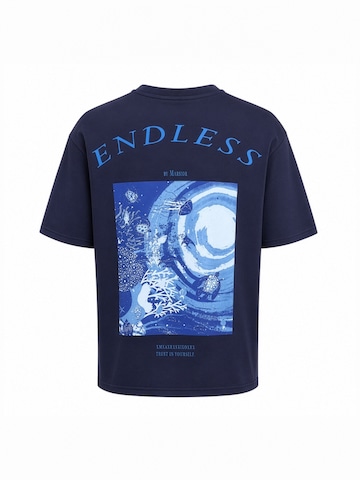 MARSIORSTUDIO. Shirt 'ENDLESS' in Blue