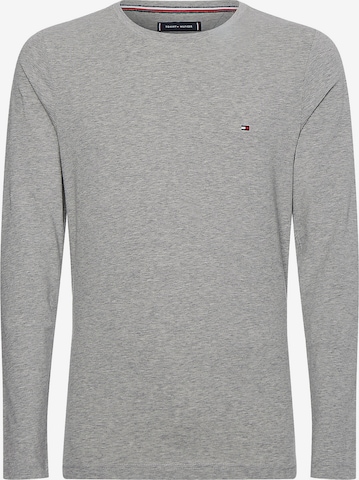 TOMMY HILFIGER - Ajuste regular Camiseta en gris: frente