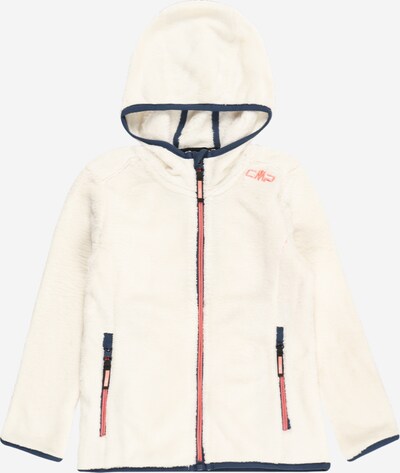 CMP Athletic Fleece Jacket in Navy / Coral / White, Item view