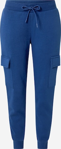 Urban Classics Tapered Cargobroek in Blauw: voorkant