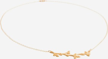 Gemshine Necklace in Gold: front