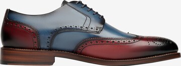 Henry Stevens Schnürschuhe Rahmengenäht 'Marshall FBD' in Blau