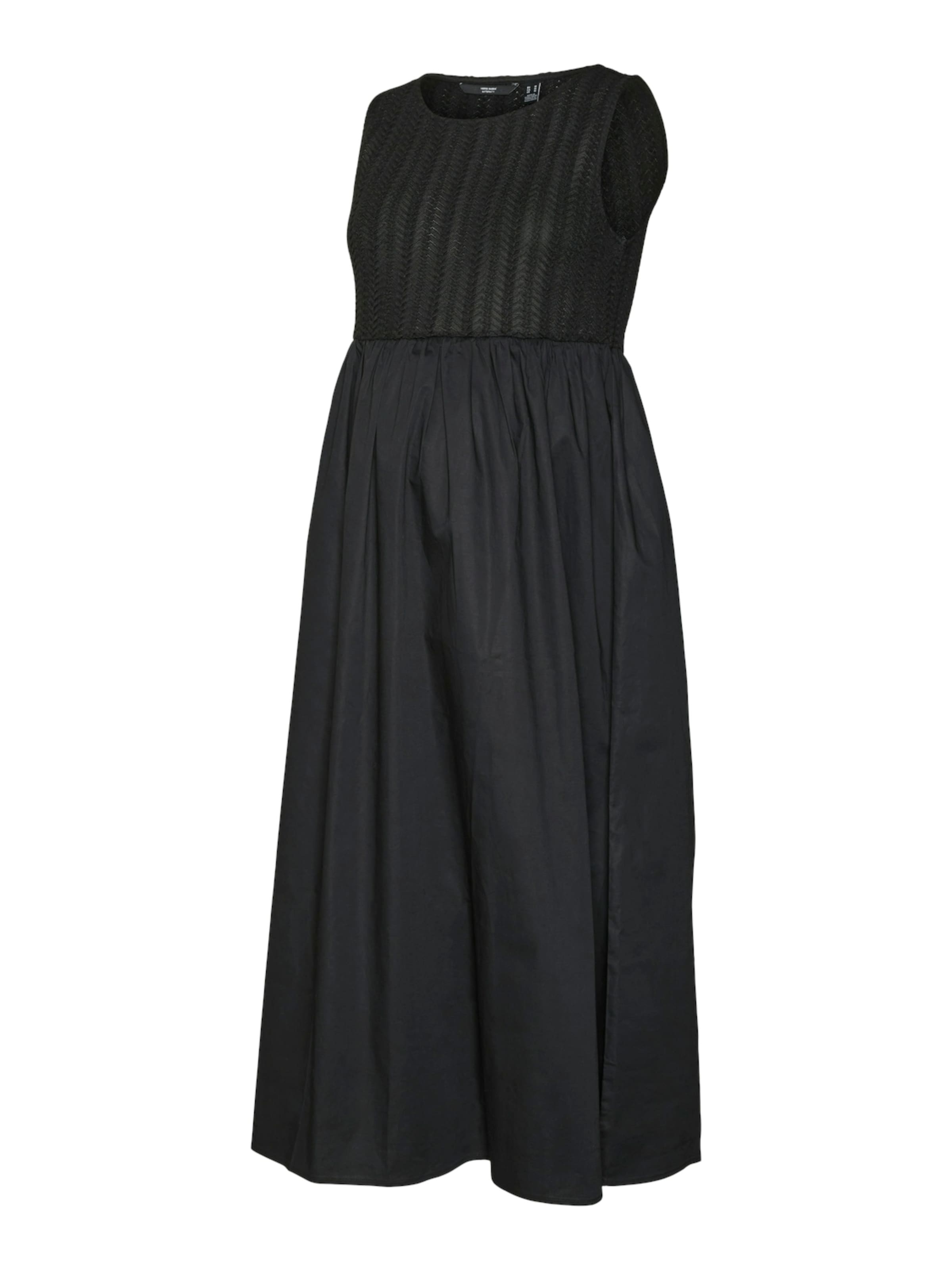 Vero Moda Maternity Šaty 'VMMNaja' - Čierna: predná strana