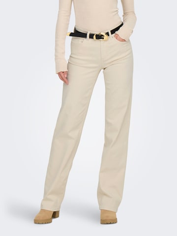 ONLY Regular Jeans 'ONLBLlush' in Beige: voorkant