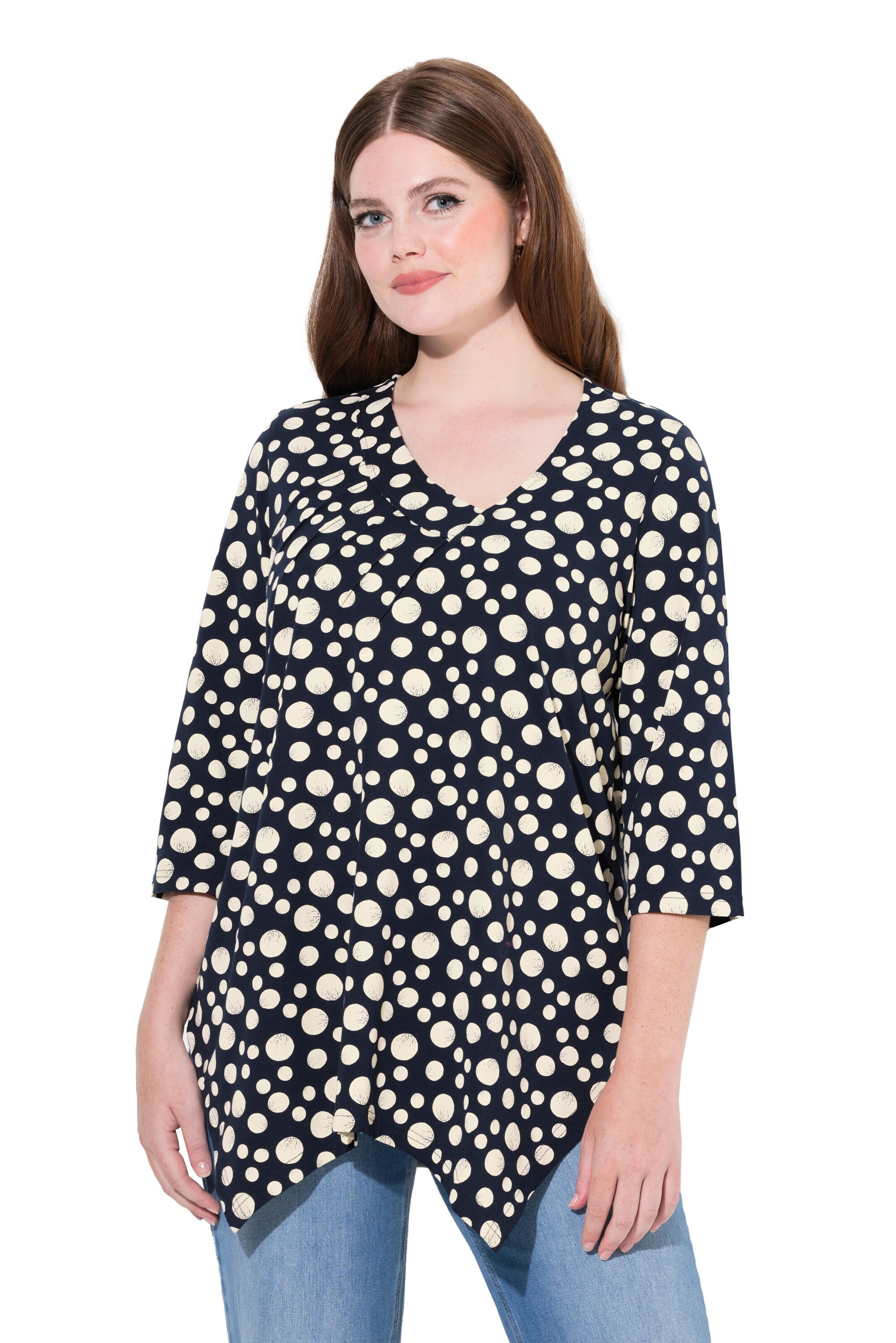 Ulla Popken Shirt in Blue: front