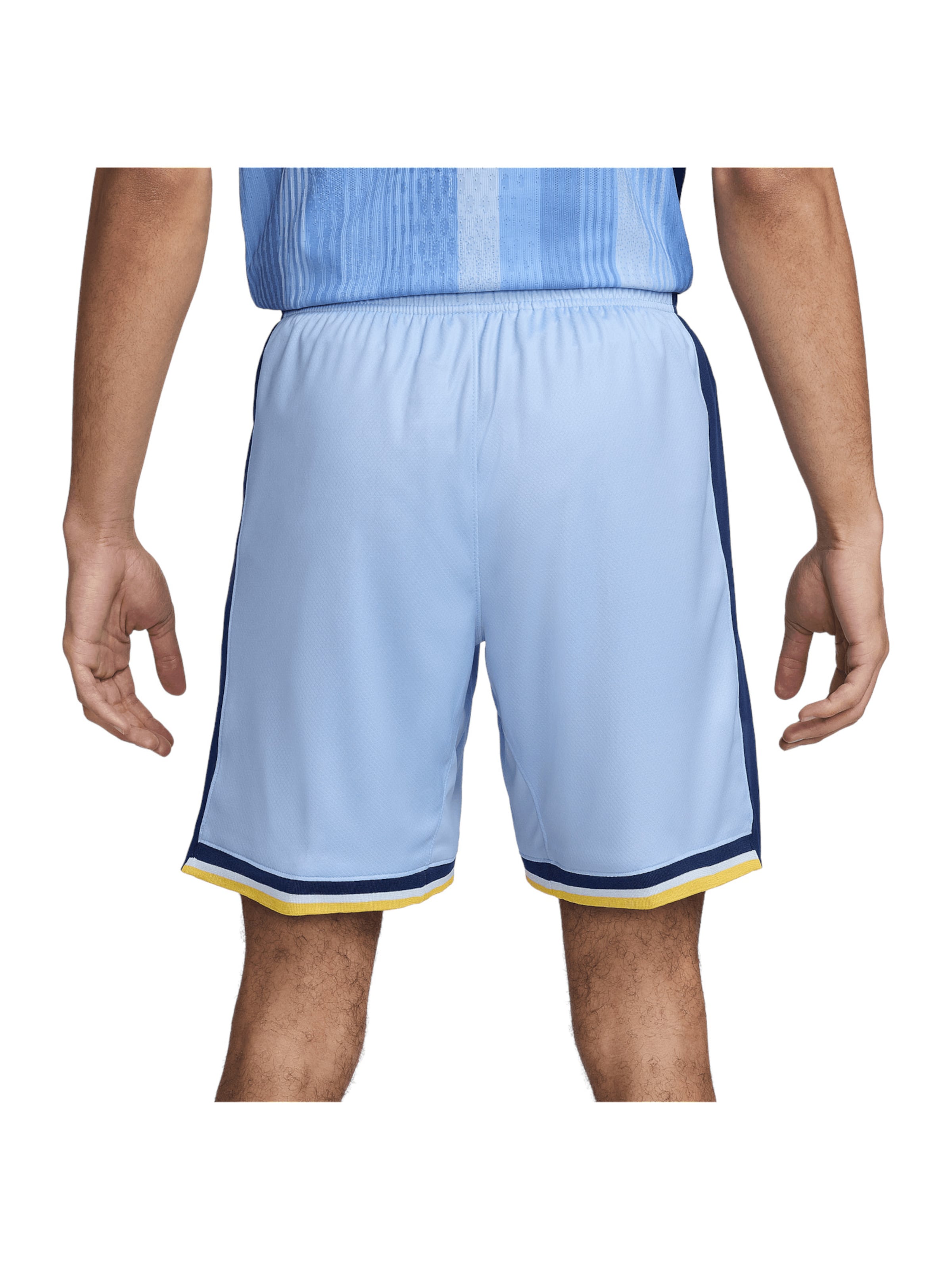 NIKE Regular Sporthose in Blau