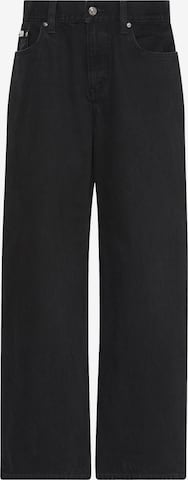 Calvin Klein Jeans Baggy Τζιν σε μαύρο: μπροστά