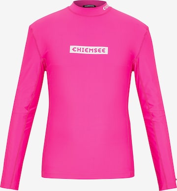 CHIEMSEE Funktionsshirt in Pink: predná strana