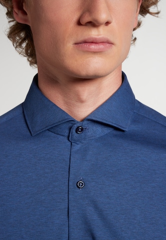 ETERNA Slim fit Business shirt in Blue