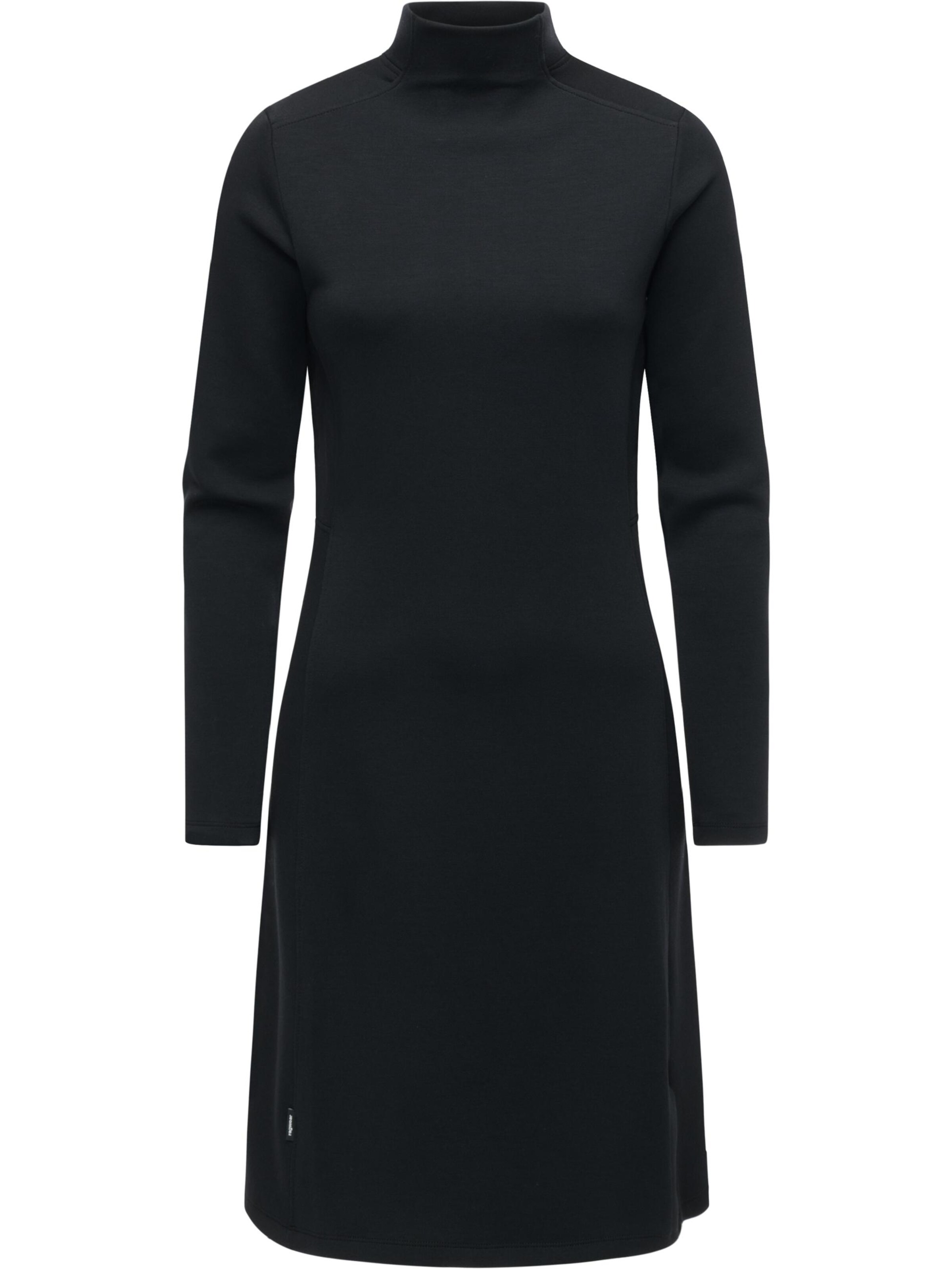 Ragwear Dress 'Leavie' in Black: front