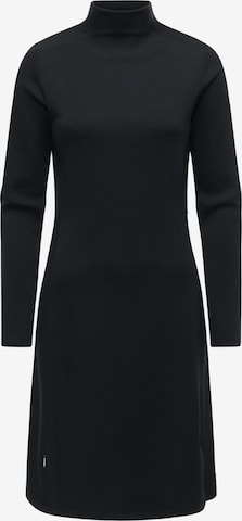 Ragwear Jurk 'Leavie' in Zwart: voorkant