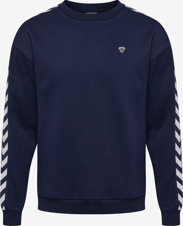 Sweat-shirt 'ARCHIVE ' Hummel en bleu : devant