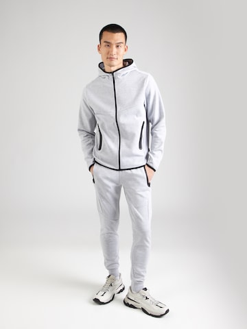 JACK & JONES Sweatsuit 'JCOFusion' in Grey: front