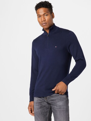 Pull-over TOMMY HILFIGER en bleu : devant