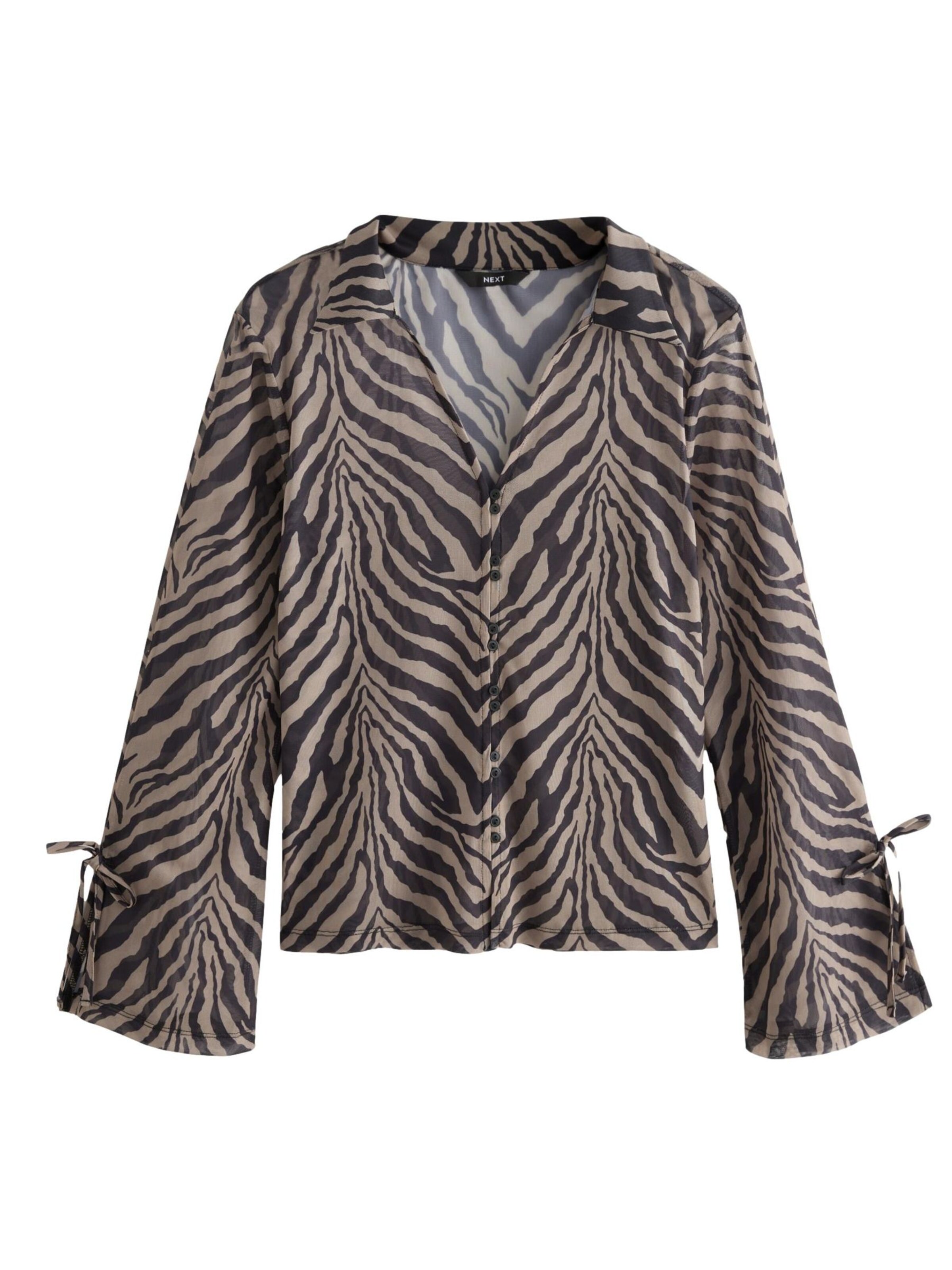 Next Blúzka - Hnedá: predná strana
