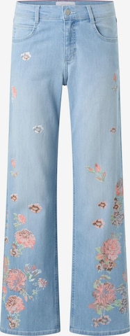 Angels Regular Jeans 'Liz Flower' in Blau: Vorderseite